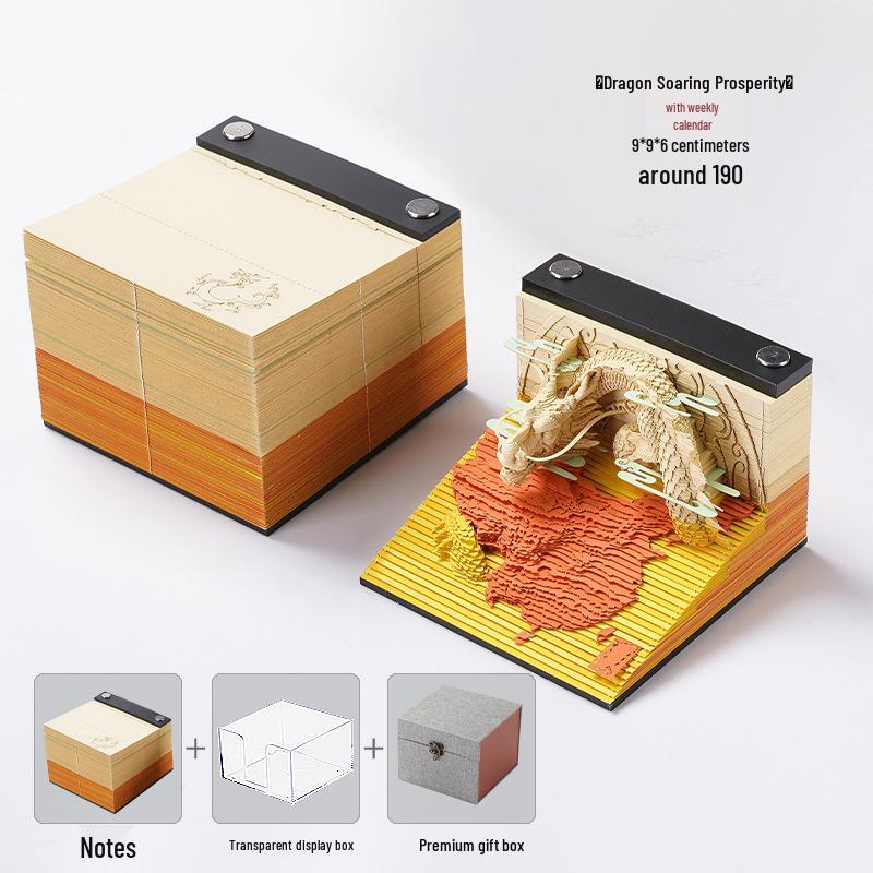3D Pop-Up Chinese Architectural Model Calendar: Tearable Paper Sculpture Desktop Ornament & Creative Gift
3D Pop-Up Chinese Architectural Model Calendar: Tearable Paper Sculpture Desktop Ornament & Creative Gift