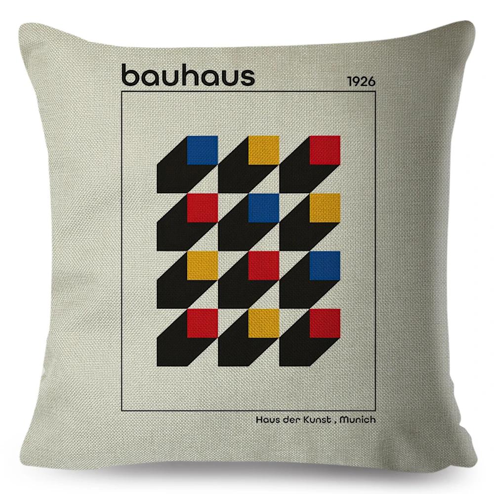 Nordic Bauhaus Exhibition Unique Cushion Cover for Sofa Home Car Decor Double Print Pillowcase Polyester Throw Pillow Case 40x40cm16x16Inch
Nordic Bauhaus Exhibition Unique Cushion Cover for Sofa Home Car Decor Double Print Pillowcase Polyester Throw Pillow Case 40x40cm16x16Inch