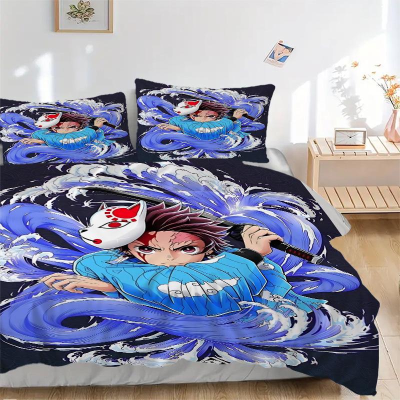 3pcs Demon Slayer Duvet Cover Set - Machine Washable, Includes 1 Duvet Cover and 2 Pillowcases, No Core Included yy251022203 135x200cm
3pcs Demon Slayer Duvet Cover Set - Machine Washable, Includes 1 Duvet Cover and 2 Pillowcases, No Core Included yy251022203 135x200cm