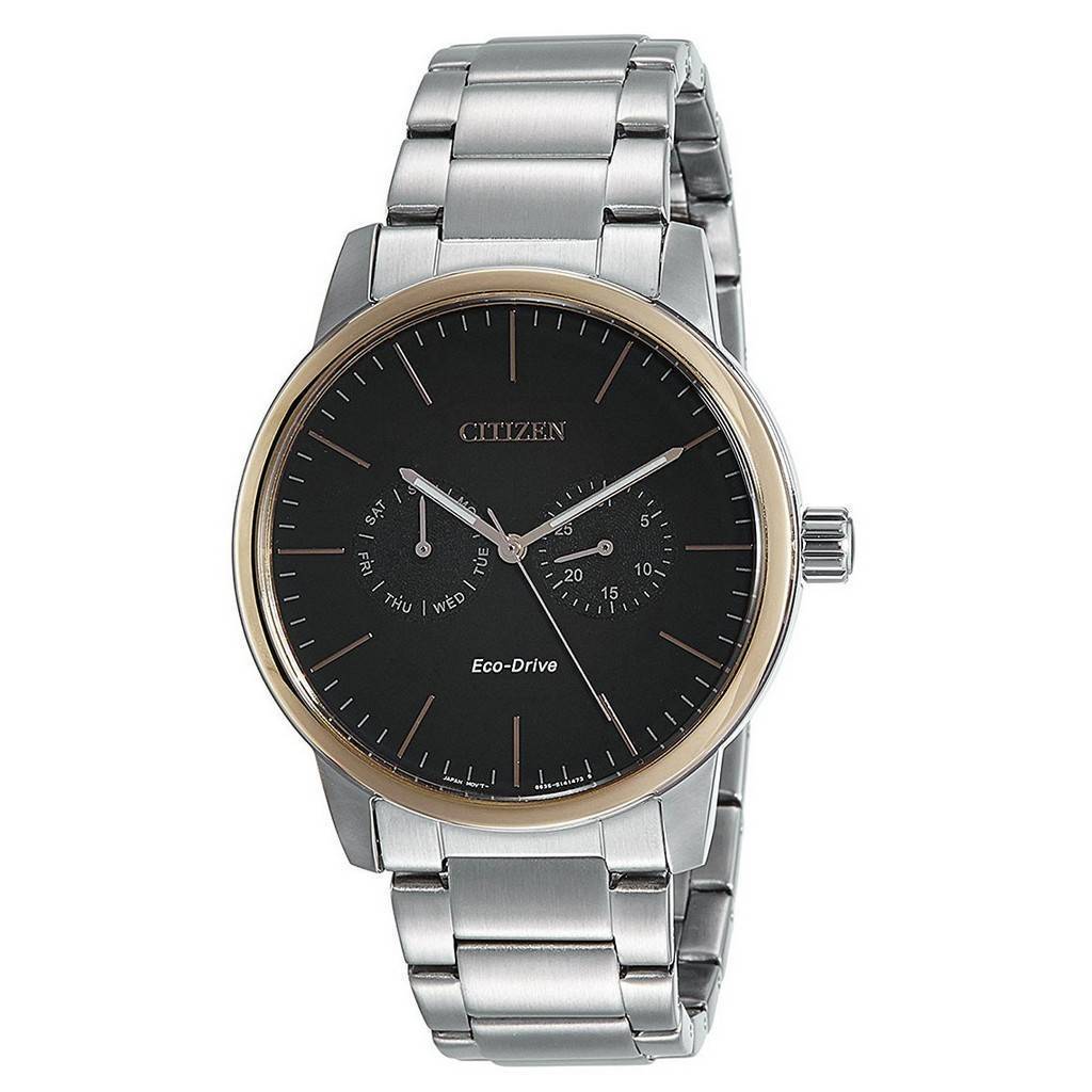 Citizen Кварцевые мужские часы из нержавеющей стали с черным циферблатом AO9044-51E
Citizen Кварцевые мужские часы из нержавеющей стали с черным циферблатом AO9044-51E