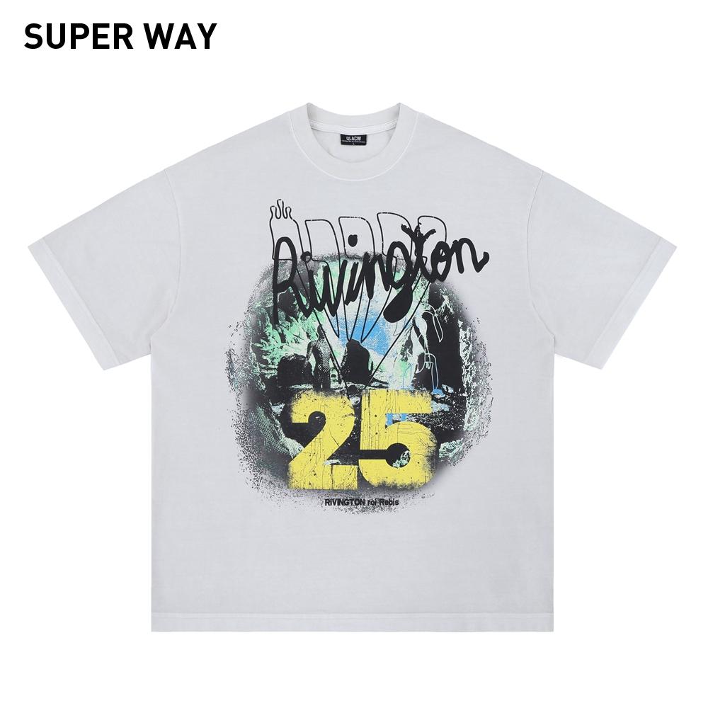 2025 Summer High Street Digital Print Short Sleeve T-Shirts Men s and Women s T-Shirt Tops American Oversized M темно-серого
2025 Summer High Street Digital Print Short Sleeve T-Shirts Men s and Women s T-Shirt Tops American Oversized M темно-серого