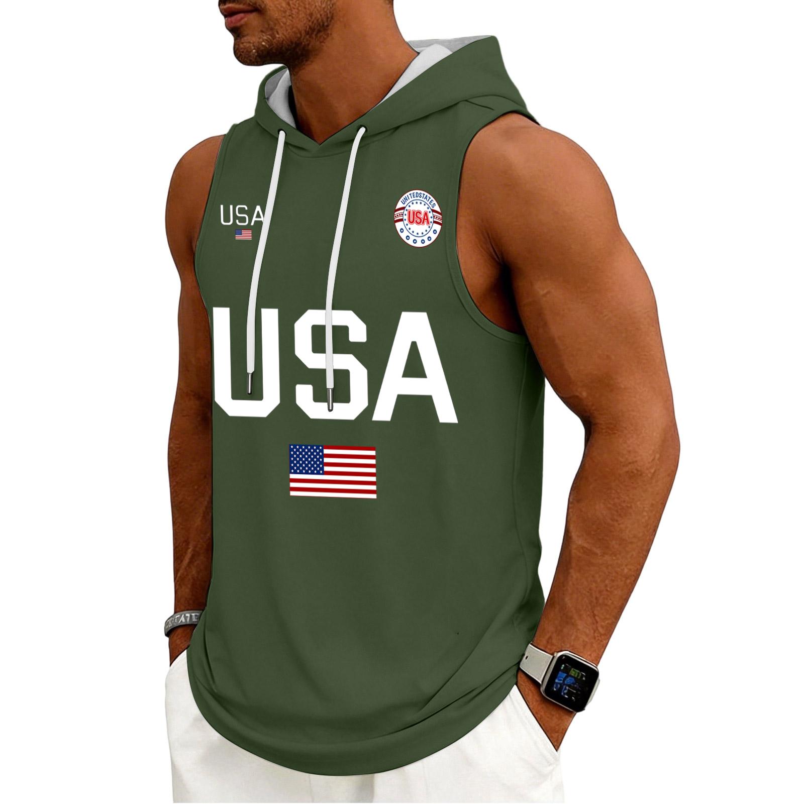 Men s Tank Top Gym Sleeveless Hoodie Shirt Washed Sports Muscle Shirts Fitness Vest With Hood XXXL
Men s Tank Top Gym Sleeveless Hoodie Shirt Washed Sports Muscle Shirts Fitness Vest With Hood XXXL