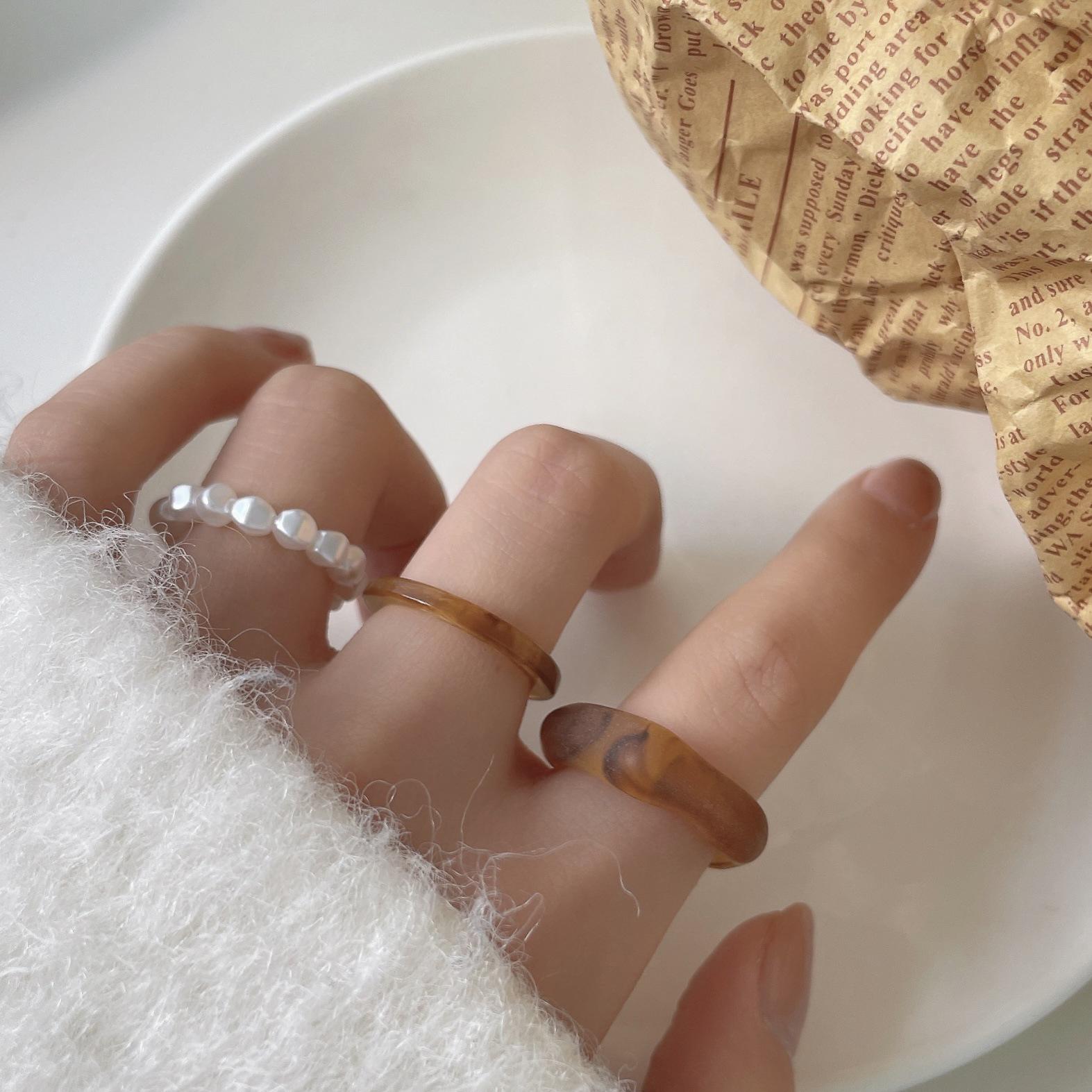 Креативное женское кольцо из смолы: Милые, в стиле хип-хоп, украшения простого дизайна
Креативное женское кольцо из смолы: Милые, в стиле хип-хоп, украшения простого дизайна