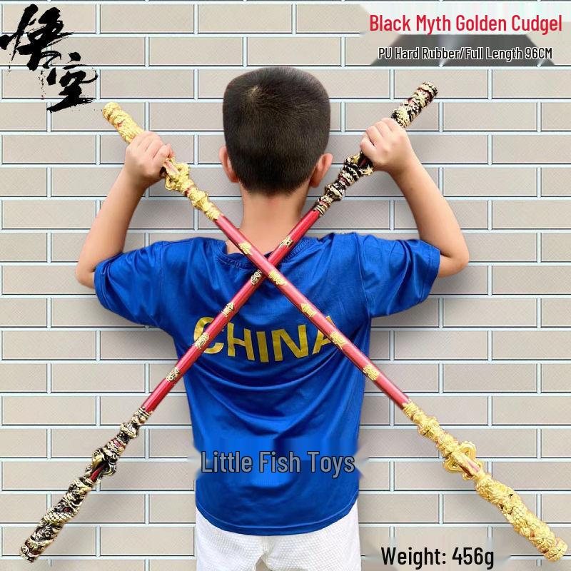 Black Myth Wukong Ruyi Jingu Bang Увеличенный пластиковый игрушечный реквизит для взрослых и детей Standard
Black Myth Wukong Ruyi Jingu Bang Увеличенный пластиковый игрушечный реквизит для взрослых и детей Standard