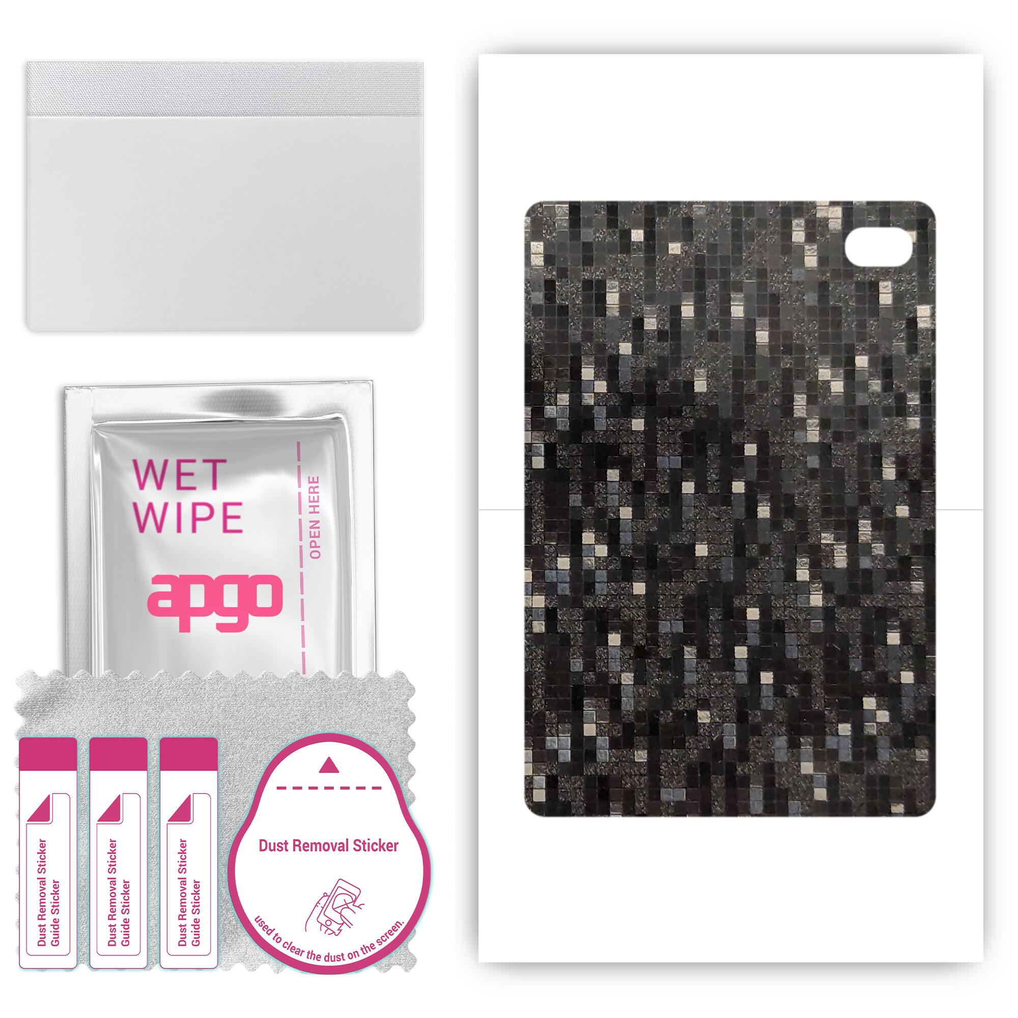 apgo Protective Skin Sticker for the back compatible with Asus Adolpad P030, Wrap Film, Foil, Vinyl - Pattern Carbon Black Pixel
apgo Protective Skin Sticker for the back compatible with Asus Adolpad P030, Wrap Film, Foil, Vinyl - Pattern Carbon Black Pixel