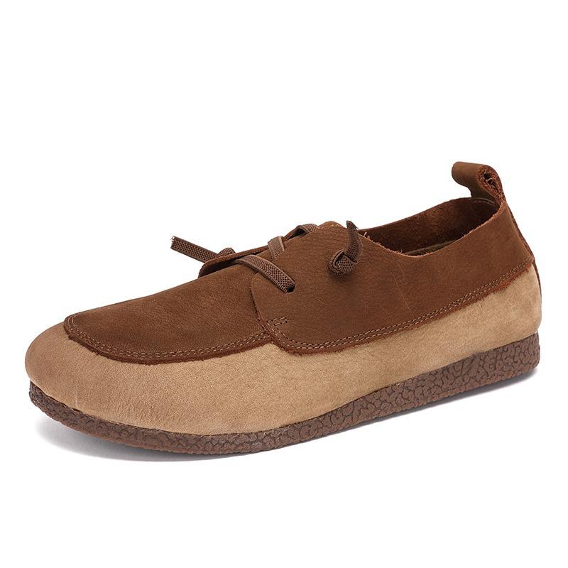Fashion Lace Up Patchwork Sewing Design Flats Women High Quality Leather Loafers Cozy Outdoor Commute Office Shoe Zapatos Mujer 41 шоколадний
Fashion Lace Up Patchwork Sewing Design Flats Women High Quality Leather Loafers Cozy Outdoor Commute Office Shoe Zapatos Mujer 41 шоколадний