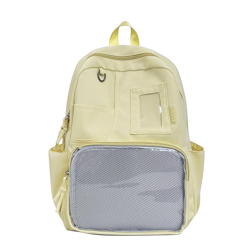 New Harajuku Ita Bags Women Lolita Transparent Daypack High Capacity Ladies Sweet Cute Y2k Backpacks Japanese Kawaii School Bag
New Harajuku Ita Bags Women Lolita Transparent Daypack High Capacity Ladies Sweet Cute Y2k Backpacks Japanese Kawaii School Bag