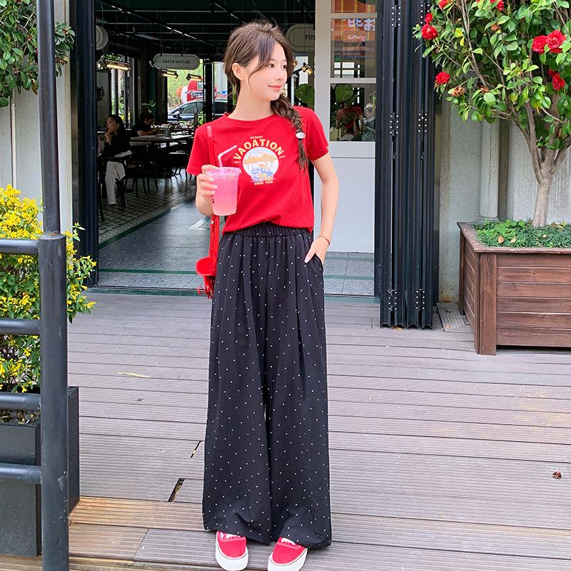 Wave-point Yamamoto Pants Casual Pants Women s Summer Thin Sunscreen Pants Lazy Wind Loose Wide-leg Mop Pants. S чёрный
Wave-point Yamamoto Pants Casual Pants Women s Summer Thin Sunscreen Pants Lazy Wind Loose Wide-leg Mop Pants. S чёрный