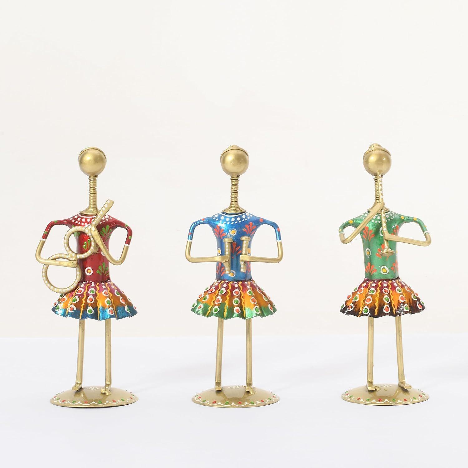 Handicraft Vintage Musician (Set of 3) | Home Decor for Living Room | Interior Decoration | Musician Figurine Decor Showpiece (Multicolor)
Handicraft Vintage Musician (Set of 3) | Home Decor for Living Room | Interior Decoration | Musician Figurine Decor Showpiece (Multicolor)
