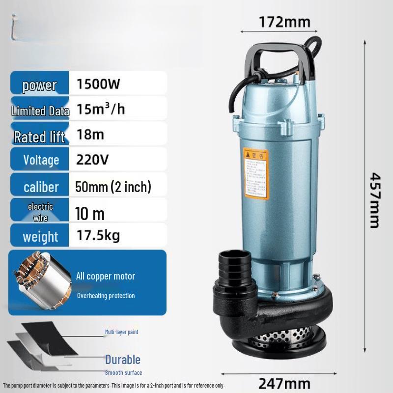 Jun Ding Ying QDX15 Submersible Drip Irrigation Pump
Jun Ding Ying QDX15 Submersible Drip Irrigation Pump