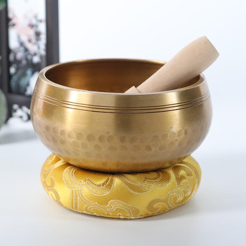 Nepalese Handmade Copper Tibetan Singing Bowl for Meditation and Yoga: Buddhist Sound Bowl Diameter 8CM
Nepalese Handmade Copper Tibetan Singing Bowl for Meditation and Yoga: Buddhist Sound Bowl Diameter 8CM