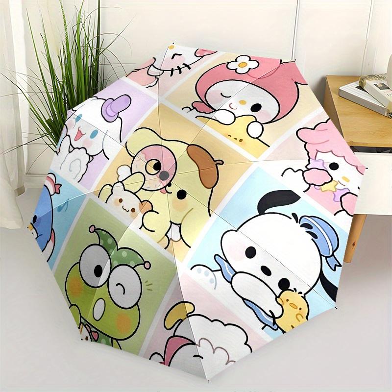 Kawaii, Cute Illustrations Automatic Open/Close Umbrella-Cute Umbrella with Cute Design, Portable 3-Fold Compact Umbrella for Men & Women, H
Kawaii, Cute Illustrations Automatic Open/Close Umbrella-Cute Umbrella with Cute Design, Portable 3-Fold Compact Umbrella for Men & Women, H