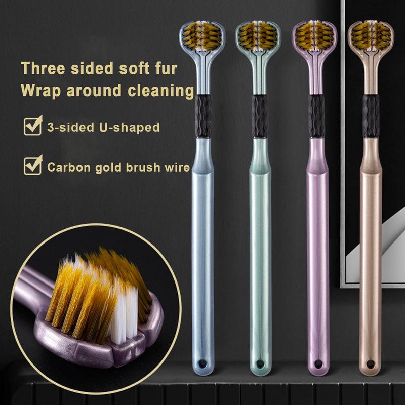 Three Sided Toothbrush With Ergonomic Handle Manual Cleaning Tooth Brushes Bad Breath Teeth Care Tool For Human Dog Cat CN
Three Sided Toothbrush With Ergonomic Handle Manual Cleaning Tooth Brushes Bad Breath Teeth Care Tool For Human Dog Cat CN