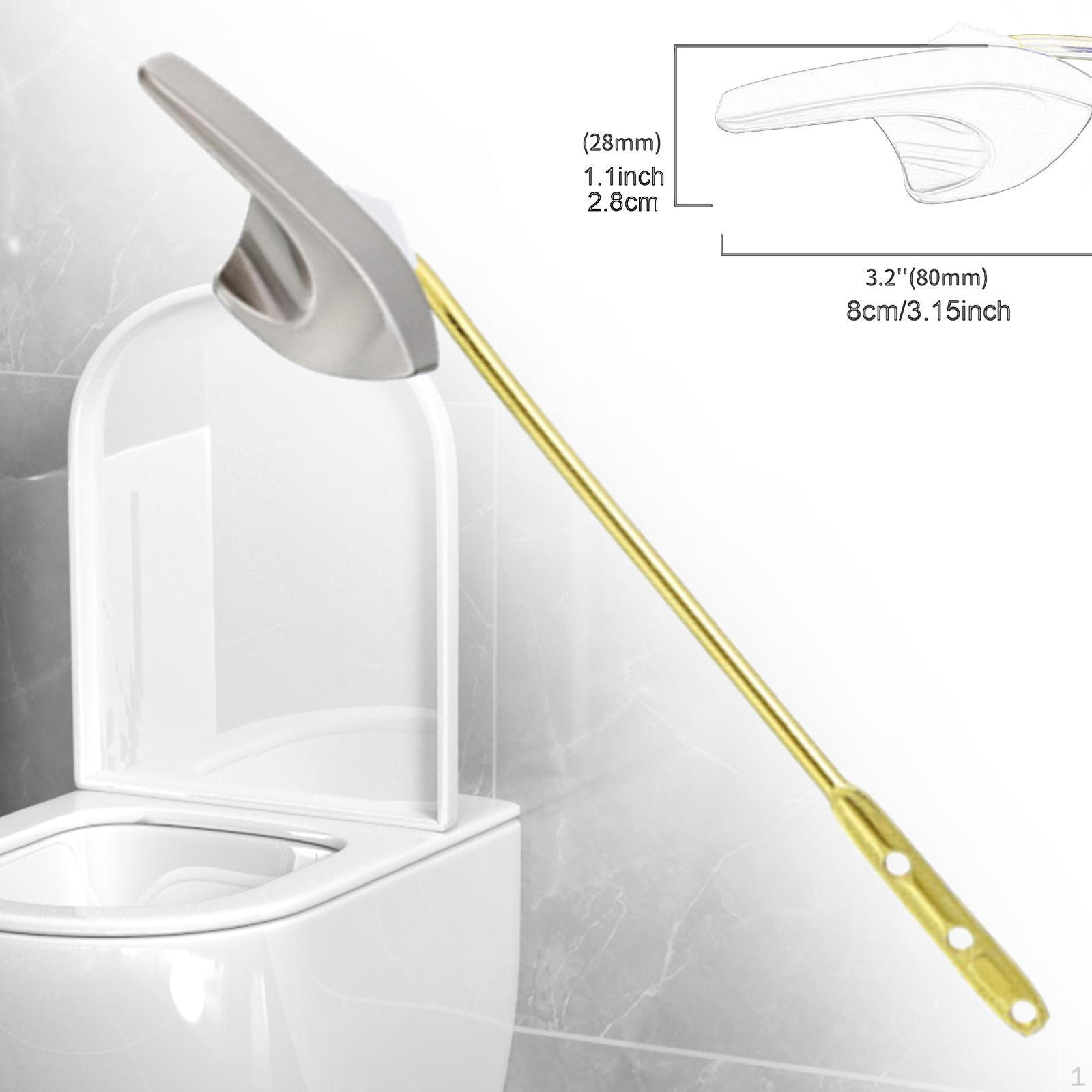 Инструмент для ремонта ручки унитаза спереди для большинства унитазов серебряный
Инструмент для ремонта ручки унитаза спереди для большинства унитазов серебряный