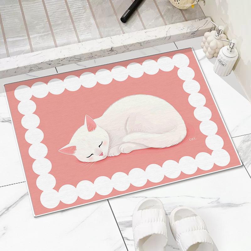 Мультяшный милый диатомовый ил для ванной комнаты, туалета, туалетной двери, впитывающий нескользящий быстросохнущий напольный коврик, ковер 40 * 60Cm diatom mud
Мультяшный милый диатомовый ил для ванной комнаты, туалета, туалетной двери, впитывающий нескользящий быстросохнущий напольный коврик, ковер 40 * 60Cm diatom mud