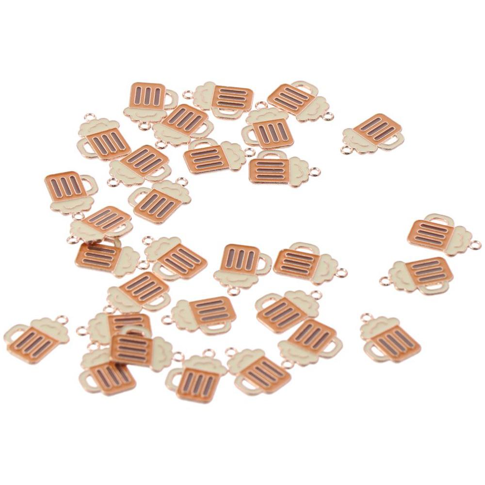 30pcs Small Drink Shape Pendant Charm Gold Plated Keychain Dangle Decoration for Bracelet
30pcs Small Drink Shape Pendant Charm Gold Plated Keychain Dangle Decoration for Bracelet