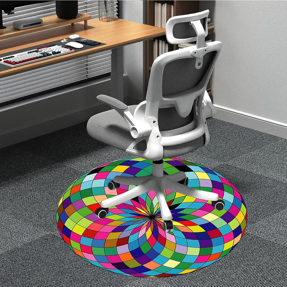 1pc Colorful Sphere Pattern Chair Carpet for Office Non-Slip, Machine Washable Rug for Office - Holiday DecorMachine Made yy251029093 80cm by 80cm
1pc Colorful Sphere Pattern Chair Carpet for Office Non-Slip, Machine Washable Rug for Office - Holiday DecorMachine Made yy251029093 80cm by 80cm