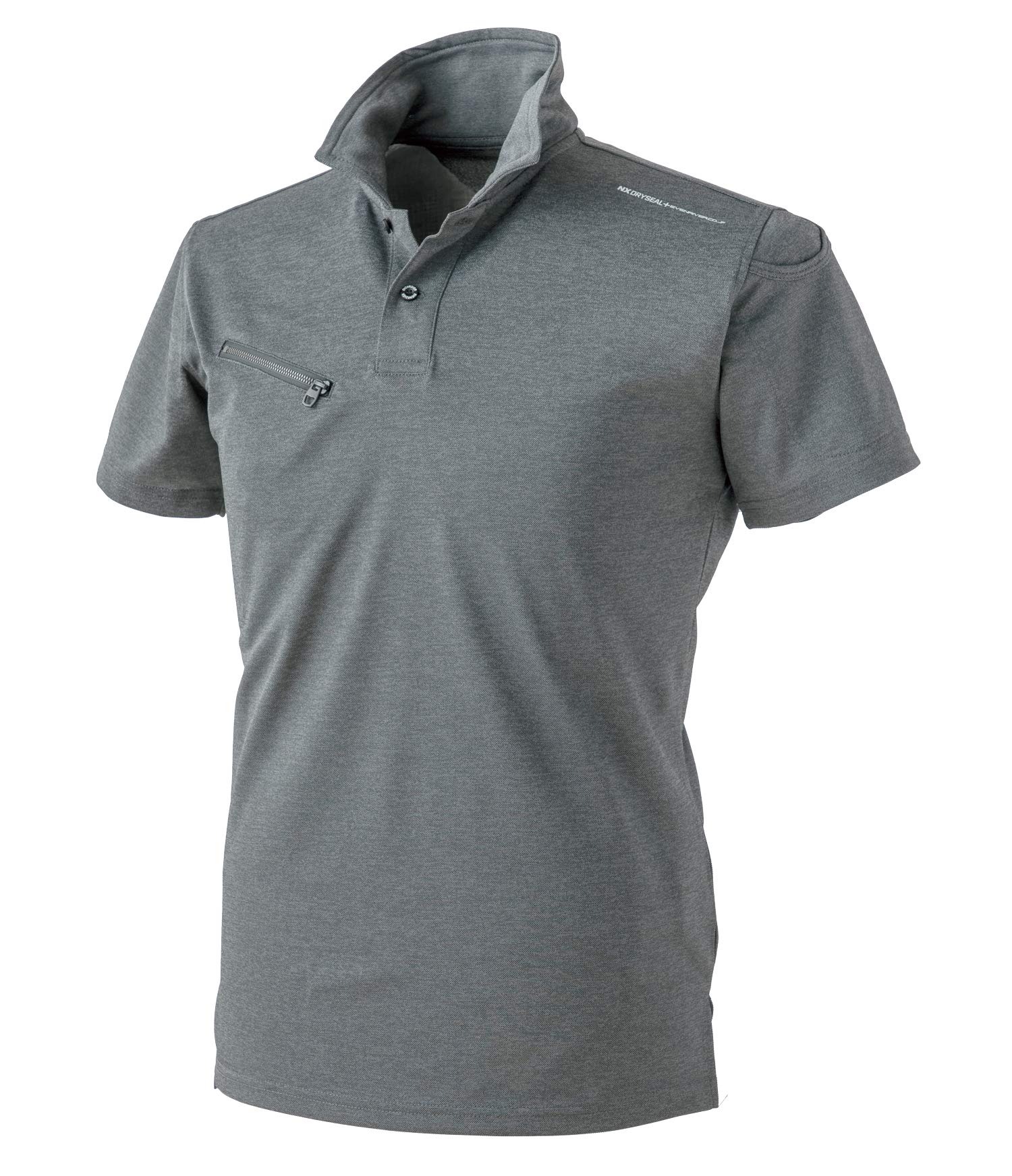 EVEN RIVER Dry Seal Polo Shirt (Short Sleeve) NX416, Size 38, Gray, Medium
EVEN RIVER Dry Seal Polo Shirt (Short Sleeve) NX416, Size 38, Gray, Medium