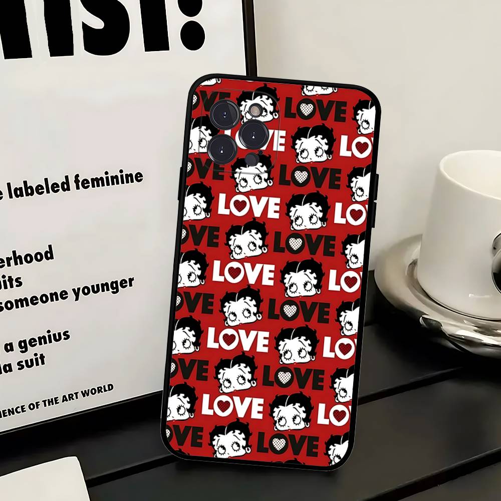 Anime B-bettyS Sexy Boop Phone Case For Iphone 16 15 17 13 14 12 11 Pro Max Plus Black Shell Cover Case iPhone 16
Anime B-bettyS Sexy Boop Phone Case For Iphone 16 15 17 13 14 12 11 Pro Max Plus Black Shell Cover Case iPhone 16