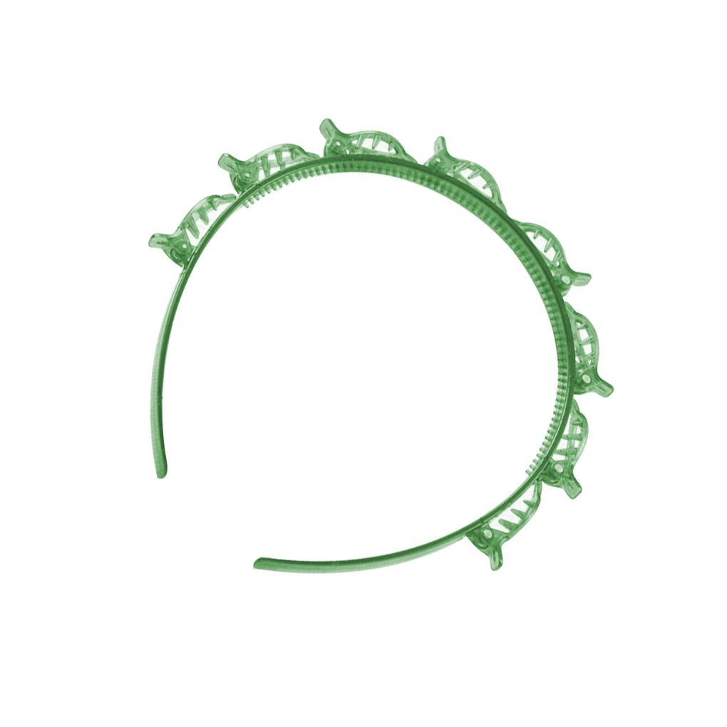 Women Headband Hollow Design Hair Band Clip Solid Color Hair Plastic Band Head Accessory зелений
Women Headband Hollow Design Hair Band Clip Solid Color Hair Plastic Band Head Accessory зелений
