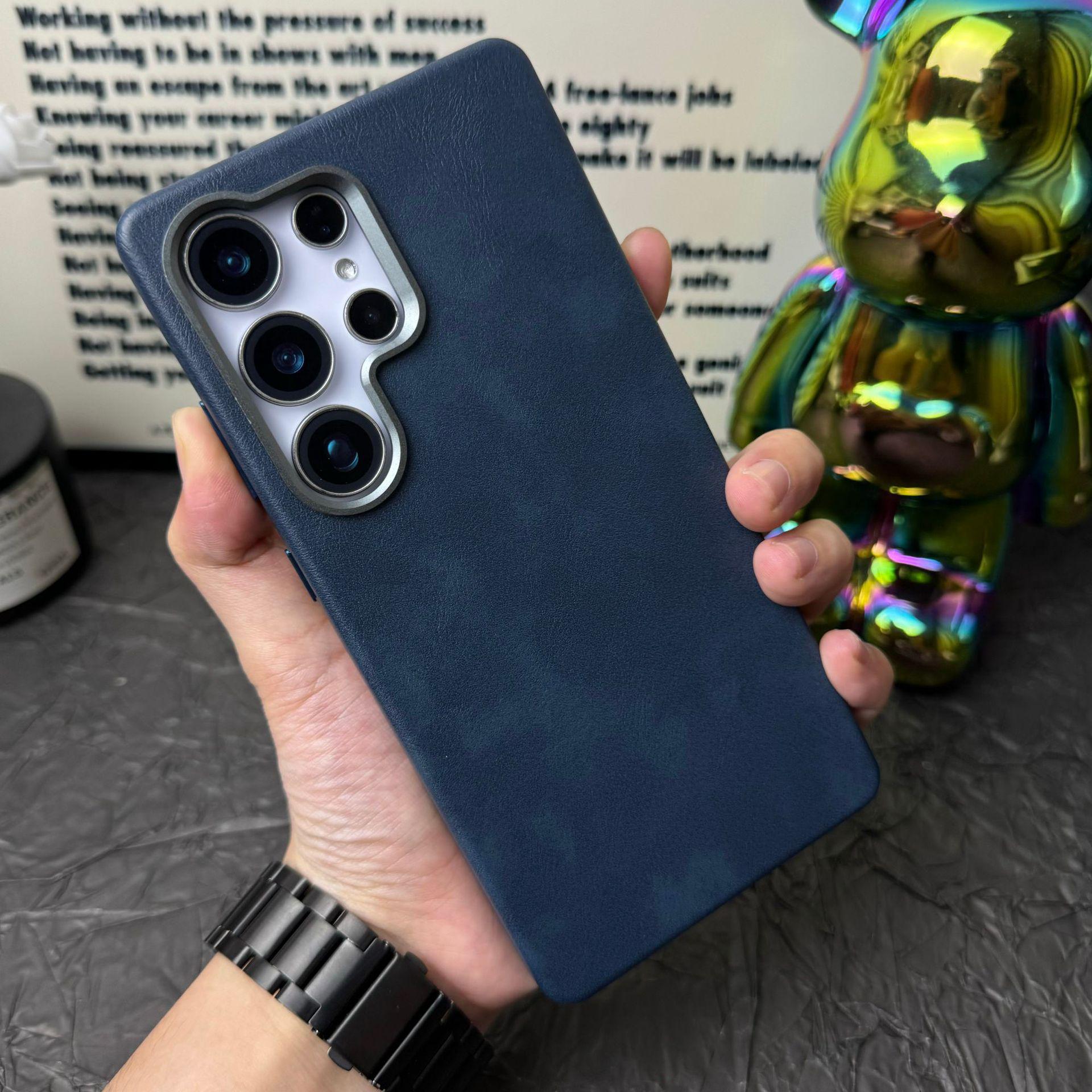 Samsung S25 Ultra Magnetic Leather Phone Case: Retro Style, Drop-Proof Protection S24 Ultra
Samsung S25 Ultra Magnetic Leather Phone Case: Retro Style, Drop-Proof Protection S24 Ultra