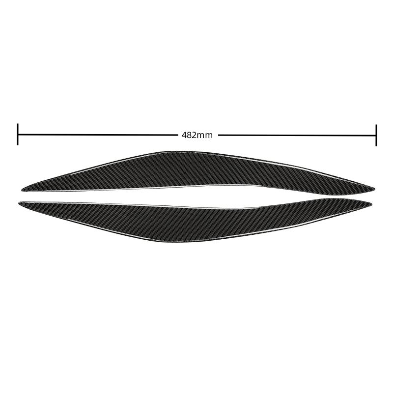 For BMW 5 Series F10 2010-2013 Car Accessories Carbon Fiber Car Headlight Eyebrow Eyelids Trim Cover Decoration Stickers
For BMW 5 Series F10 2010-2013 Car Accessories Carbon Fiber Car Headlight Eyebrow Eyelids Trim Cover Decoration Stickers