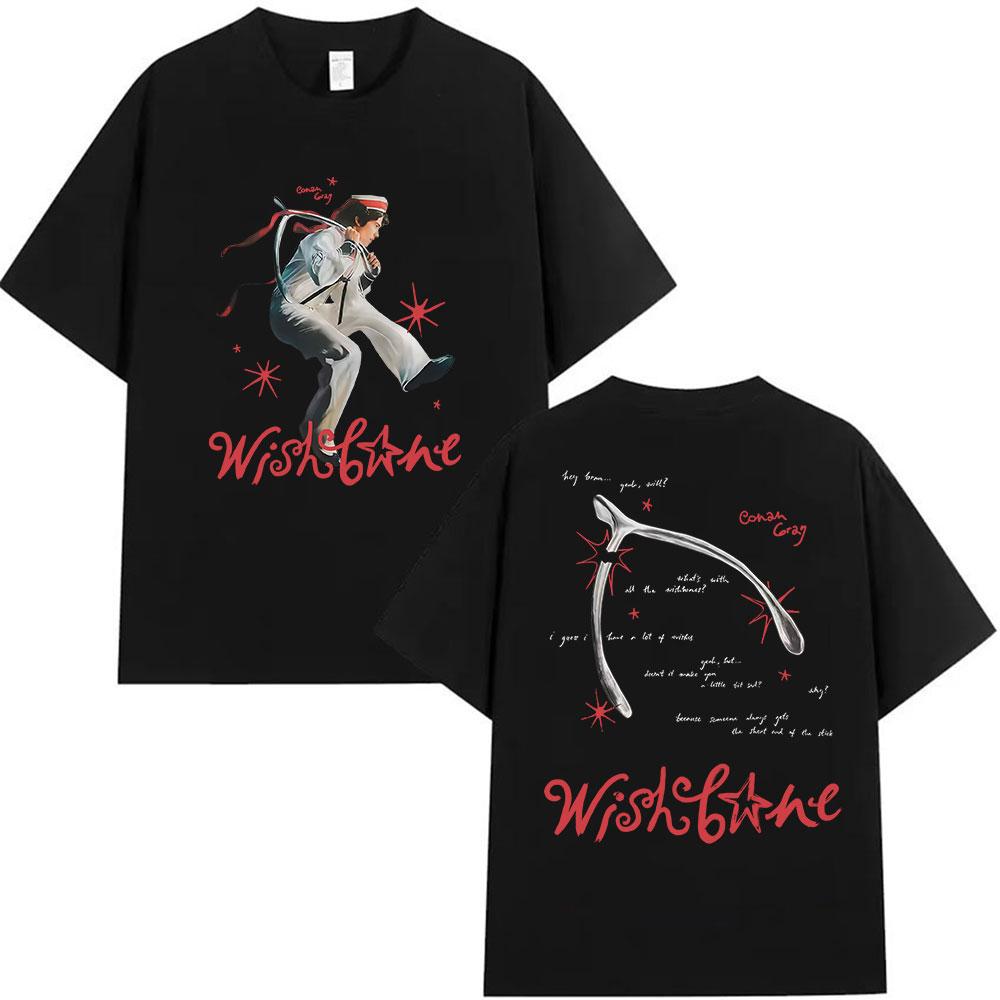 2025Summer Conan Gray Wishbone Album Print T Shirt Men s High Quality Vintage Breathable Unisex Fashion Hip Hop Clothing T-shirt M
2025Summer Conan Gray Wishbone Album Print T Shirt Men s High Quality Vintage Breathable Unisex Fashion Hip Hop Clothing T-shirt M