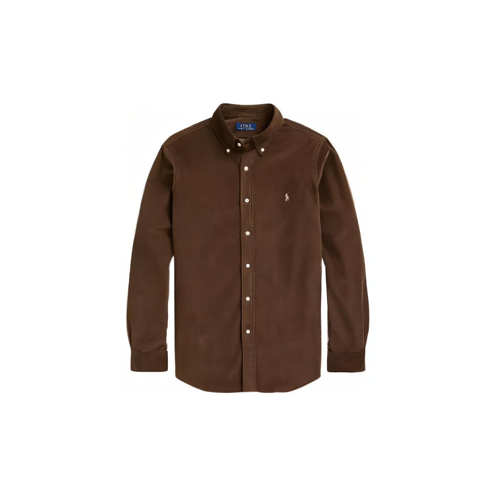 Polo Ralph Lauren FW22 Solid Corduroy Рубашка с длинным рукавом Мужские рубашки Темно-коричневый 16822544-200 L
Polo Ralph Lauren FW22 Solid Corduroy Рубашка с длинным рукавом Мужские рубашки Темно-коричневый 16822544-200 L