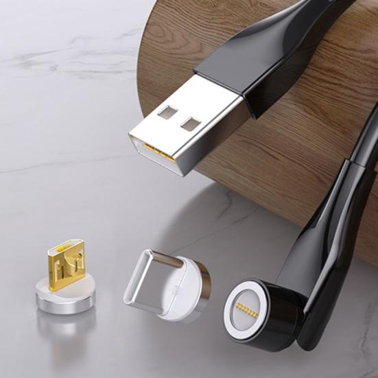 Вращение на 540 градусов Магнитный кабель Micro-USB для быстрой зарядки типа c для телефонов 1M Type-C Head чёрный
Вращение на 540 градусов Магнитный кабель Micro-USB для быстрой зарядки типа c для телефонов 1M Type-C Head чёрный
