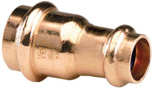 Viega 78147 ProPress Zero Lead Copper Reducer with 3/4-Inch by 1/2-Inch P x P, 10-Pack
Viega 78147 ProPress Zero Lead Copper Reducer with 3/4-Inch by 1/2-Inch P x P, 10-Pack