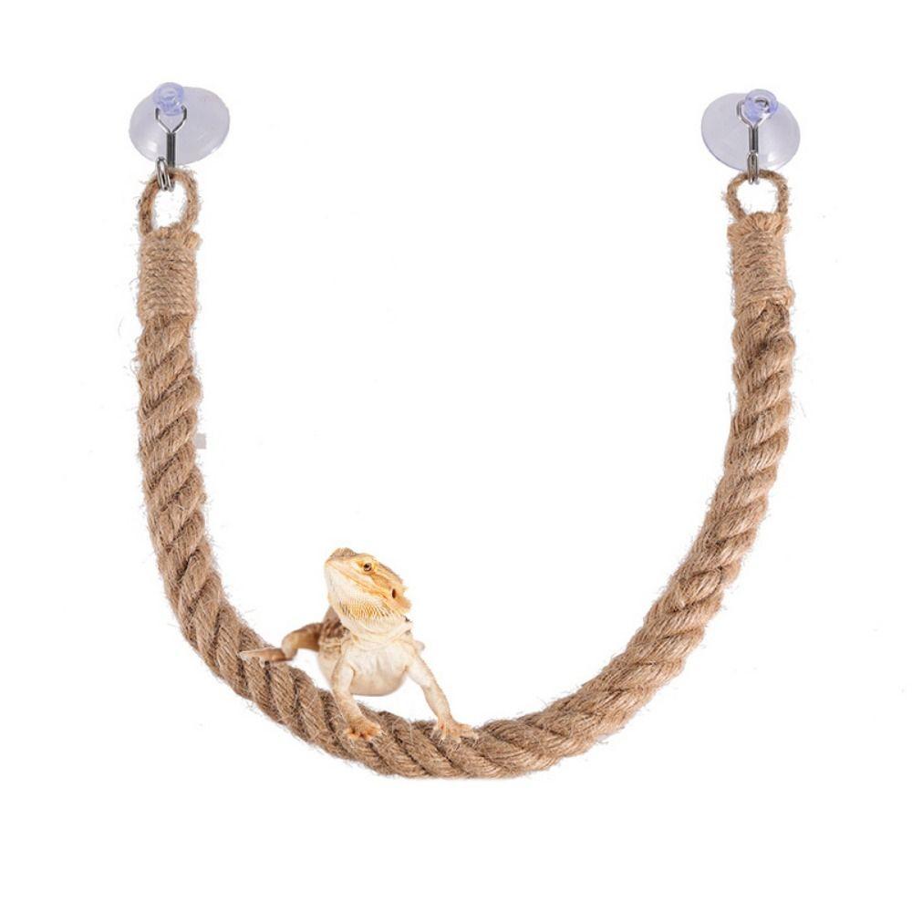 Bite Resistant Hermit Crab Climbing Rope Flexible Bird Perch Swing Bird Rope Perch for Reptile Box S
Bite Resistant Hermit Crab Climbing Rope Flexible Bird Perch Swing Bird Rope Perch for Reptile Box S