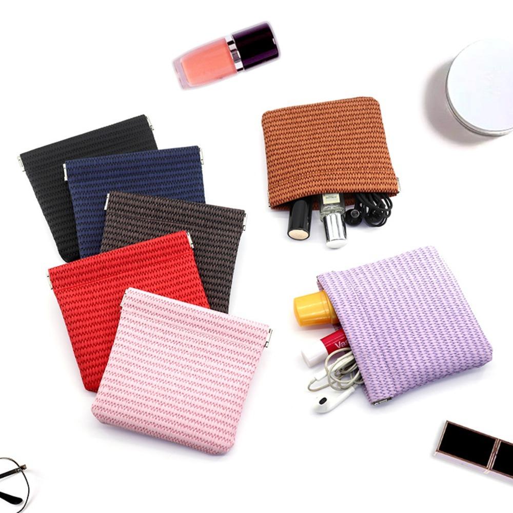 Makeup Bag Mini Cosmetic Bag Pu Leather Lipstick Storage Bag Simple Leaf Spring Coin Purse Women
Makeup Bag Mini Cosmetic Bag Pu Leather Lipstick Storage Bag Simple Leaf Spring Coin Purse Women