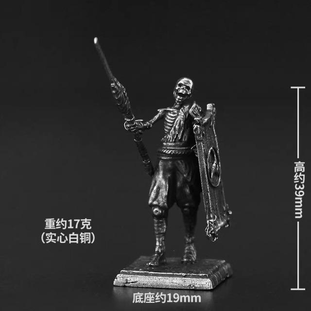 Ancient Shogunate Skeleton Warrior Soldiers Model Metal Toys Boys Gifts Creative Miniature Ornament Accessories Board Game Piece
Ancient Shogunate Skeleton Warrior Soldiers Model Metal Toys Boys Gifts Creative Miniature Ornament Accessories Board Game Piece