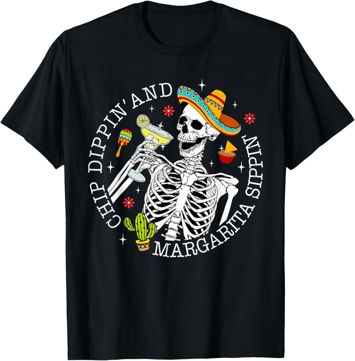Chip Dippin And Margarita Sippin Cinco De Mayo Drinking T-Shirt Hoodie 5XL різнокольоровий
Chip Dippin And Margarita Sippin Cinco De Mayo Drinking T-Shirt Hoodie 5XL різнокольоровий