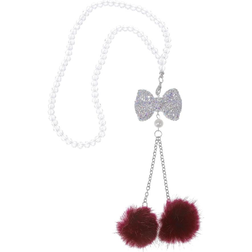 1 Pcs Artificial Crystal Bow,Mink Hair Car Rear View Mirror Pendant Accessories Car Hanging Ornament Black вино красного
1 Pcs Artificial Crystal Bow,Mink Hair Car Rear View Mirror Pendant Accessories Car Hanging Ornament Black вино красного