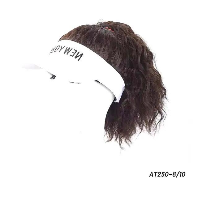 Шляпа парик с синтетическими волосами, летняя шляпа от солнца, бейсболка, короткие волнистые вьющиеся волосы для женщин, мода 12inches
Шляпа парик с синтетическими волосами, летняя шляпа от солнца, бейсболка, короткие волнистые вьющиеся волосы для женщин, мода 12inches