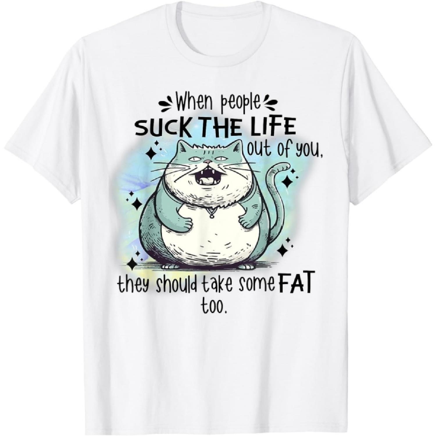iNexTech Cat When People Suck The Life Out of You They Should Take So T-Shirt XXXXXL білий
iNexTech Cat When People Suck The Life Out of You They Should Take So T-Shirt XXXXXL білий