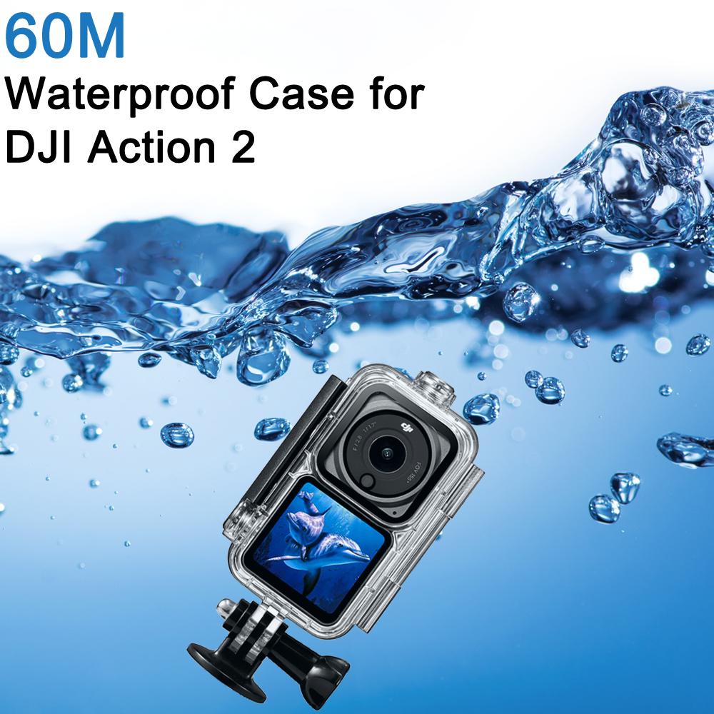Водонепроницаемый корпус для DJI Action 2 Защитный чехол для подводного погружения Фильтр для DJI Osmo Action 2 Аксессуары
Водонепроницаемый корпус для DJI Action 2 Защитный чехол для подводного погружения Фильтр для DJI Osmo Action 2 Аксессуары