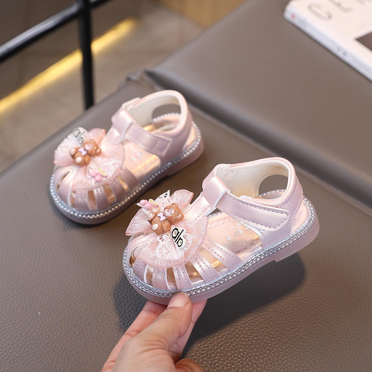 2026 Summer Girls Soft Sole Non-Slip Princess Sandals for 1-3 Year Olds - Closed-Toe Baby Shoes Set of 5 pairs (Sizes 17-21) рожевий
2026 Summer Girls Soft Sole Non-Slip Princess Sandals for 1-3 Year Olds - Closed-Toe Baby Shoes Set of 5 pairs (Sizes 17-21) рожевий