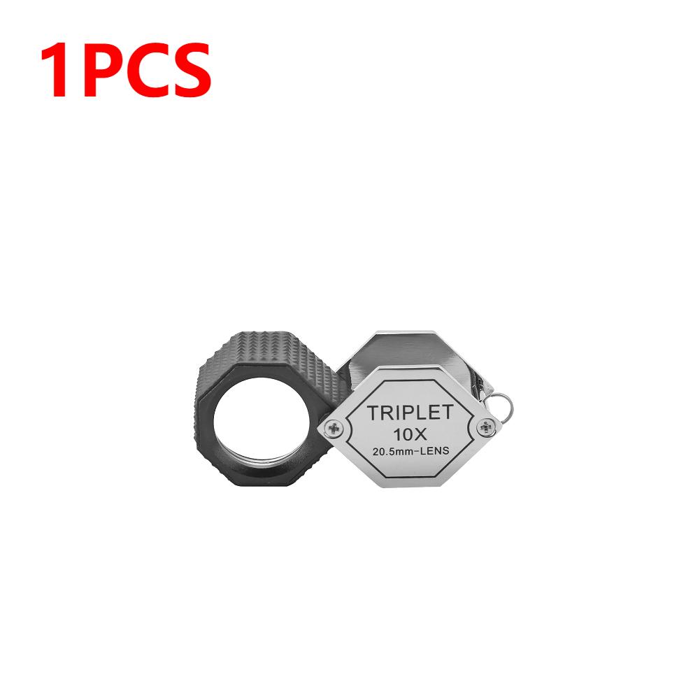 1-3PCS Mini Magnifying Glass 10X Loupe Magnifier for Jewelry Watch Foldable Pocket Magnifier 20.5mm Hexagonal Reading Magnifier
1-3PCS Mini Magnifying Glass 10X Loupe Magnifier for Jewelry Watch Foldable Pocket Magnifier 20.5mm Hexagonal Reading Magnifier