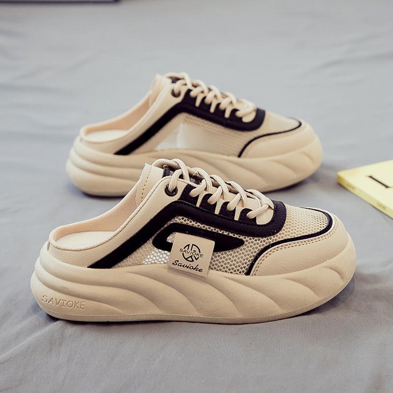 Summer new mesh breathable hollow versatile sandals women s shoes sandals half support one pedal trendy summer models 35 чорний
Summer new mesh breathable hollow versatile sandals women s shoes sandals half support one pedal trendy summer models 35 чорний