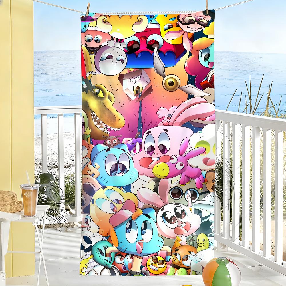 Cartoon The Amazing W-World of G-Gumball Towel Soft Pool Gift For Travel Gym Shower Camping Quick Dry Sports Large Beach Towels W30*H60(CM)
Cartoon The Amazing W-World of G-Gumball Towel Soft Pool Gift For Travel Gym Shower Camping Quick Dry Sports Large Beach Towels W30*H60(CM)