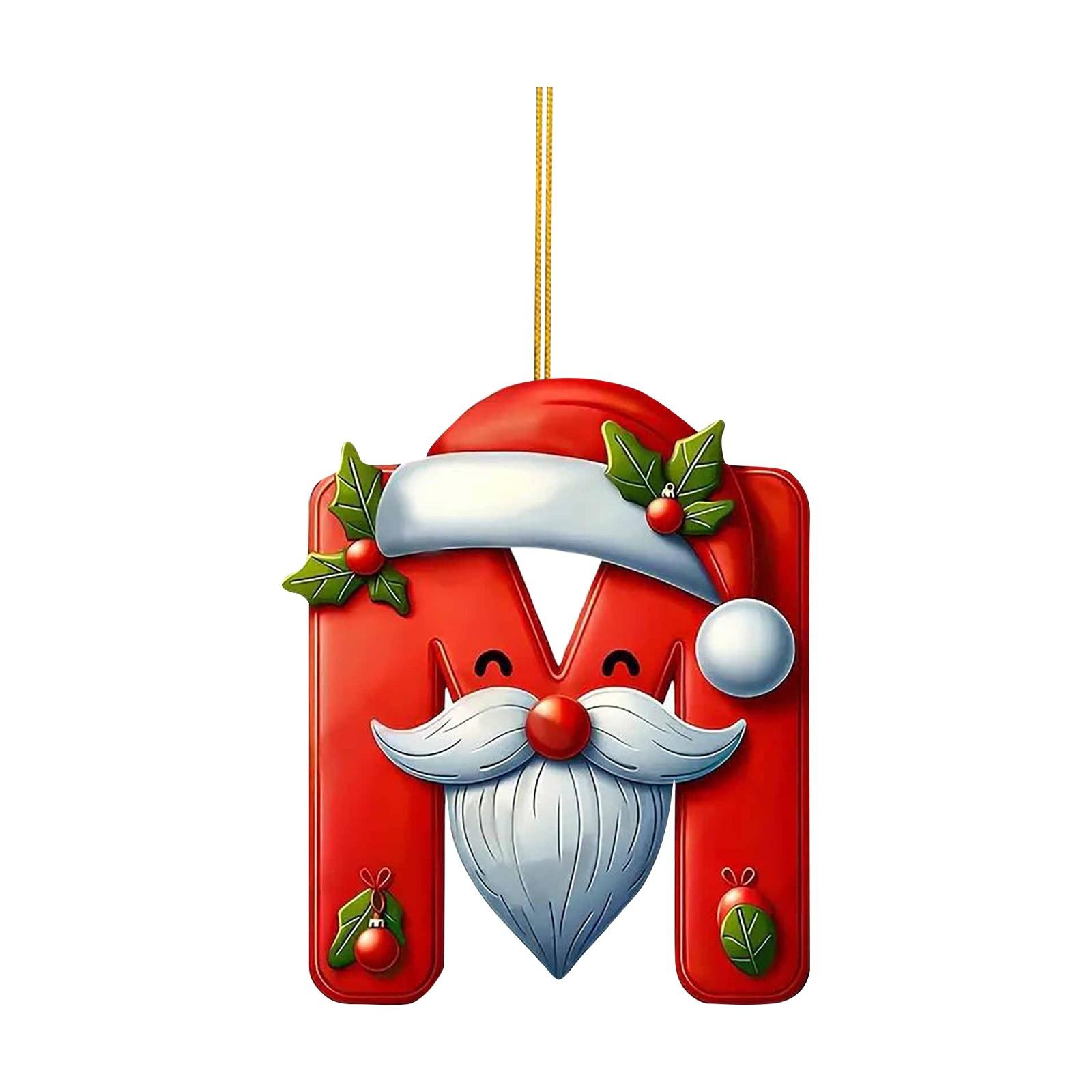 Рождественская елка из 26 букв, подвесное персонализированное украшение в виде рождественской буквы One Size
Рождественская елка из 26 букв, подвесное персонализированное украшение в виде рождественской буквы One Size