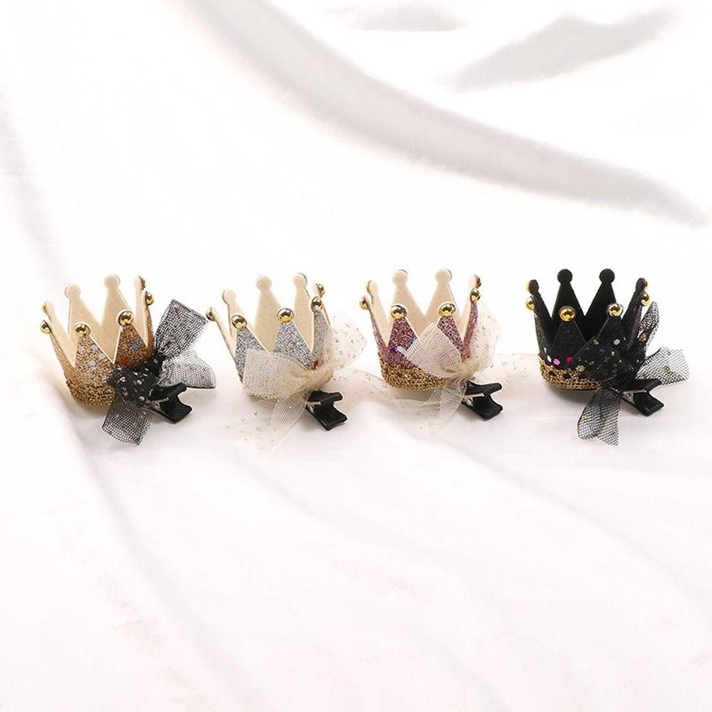 Bow Princess Mesh Hair Accessory Crown Hair Clip Korean Style Hair Clip Children Girl Hairpin
Bow Princess Mesh Hair Accessory Crown Hair Clip Korean Style Hair Clip Children Girl Hairpin