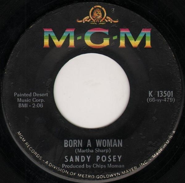 7inch Record SANDY POSEY Born A Woman K13501 MGM Records 1966 US Rock Used
7inch Record SANDY POSEY Born A Woman K13501 MGM Records 1966 US Rock Used
