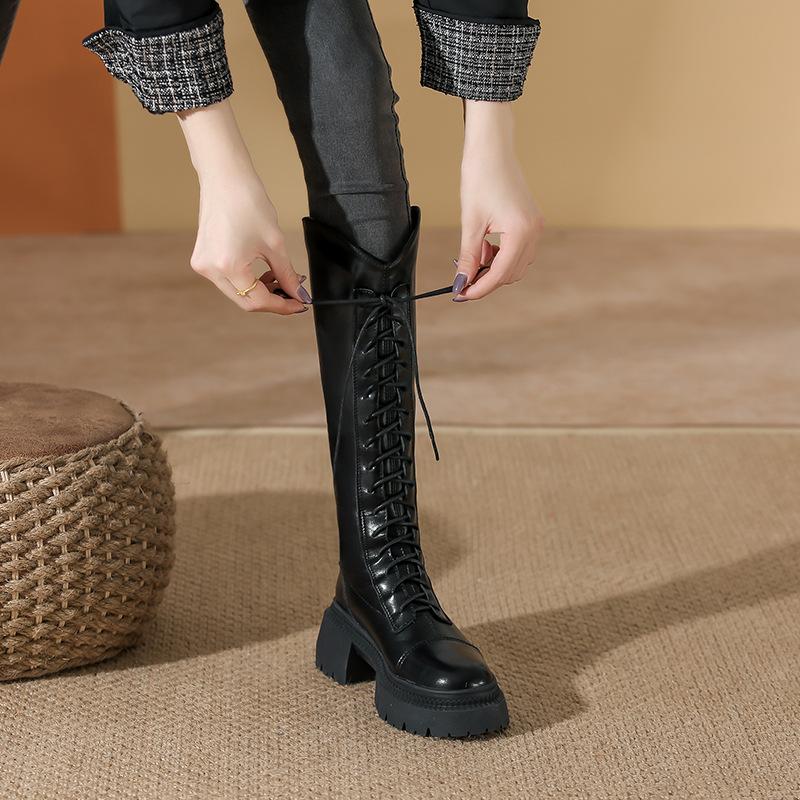 Белые сапоги женские зимние новые сапоги-рыцари на платформе толстый каблук шнуровка женские сапоги универсальная женская обувь 38
Белые сапоги женские зимние новые сапоги-рыцари на платформе толстый каблук шнуровка женские сапоги универсальная женская обувь 38