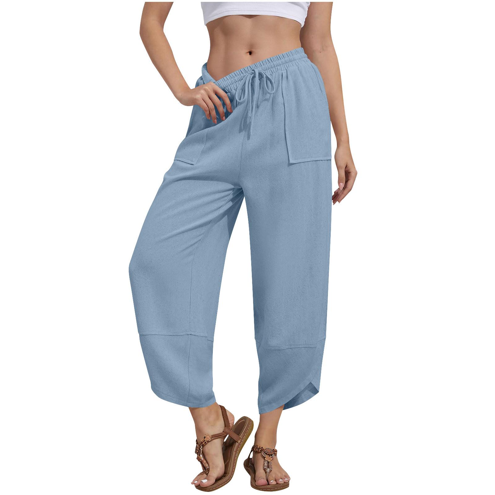 New Fashionable, Casual and Loose Sweatpants with Drawstring Pockets In Solid Color for Women XXL світло-синій колір
New Fashionable, Casual and Loose Sweatpants with Drawstring Pockets In Solid Color for Women XXL світло-синій колір