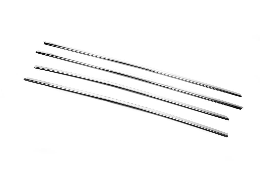 Bottom edging of glasses OmsaLine HB, SD (4 pcs, stainless steel) OmsaLine - Italian stainless steel for Ford Focus IV 2018-
Bottom edging of glasses OmsaLine HB, SD (4 pcs, stainless steel) OmsaLine - Italian stainless steel for Ford Focus IV 2018-