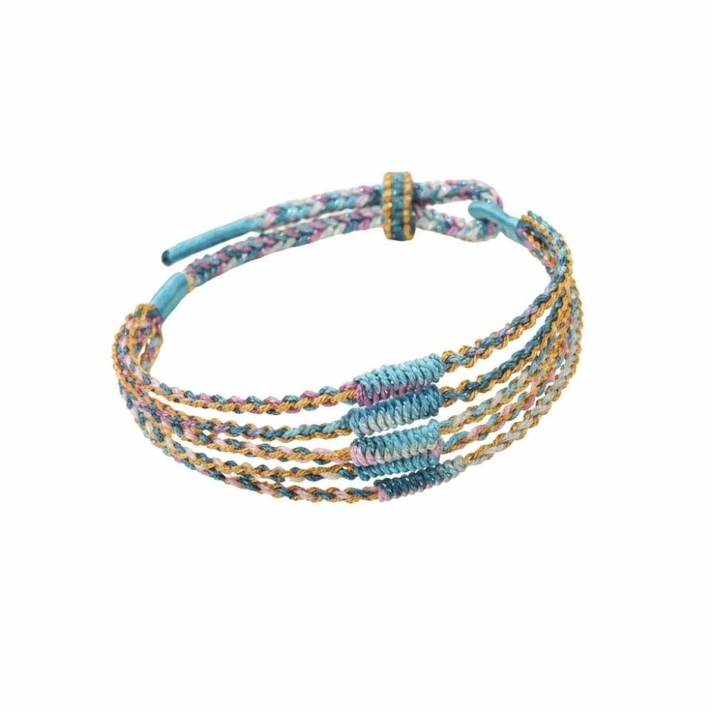 Adjustable Design Woven Lucky Wrist Rope Amulet Dragon Boat Festival Gifts Party синий
Adjustable Design Woven Lucky Wrist Rope Amulet Dragon Boat Festival Gifts Party синий