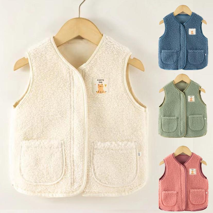 Детский жилет, осенне-зимний теплый плюшевый жилет с героями мультфильмов
Детский жилет, осенне-зимний теплый плюшевый жилет с героями мультфильмов